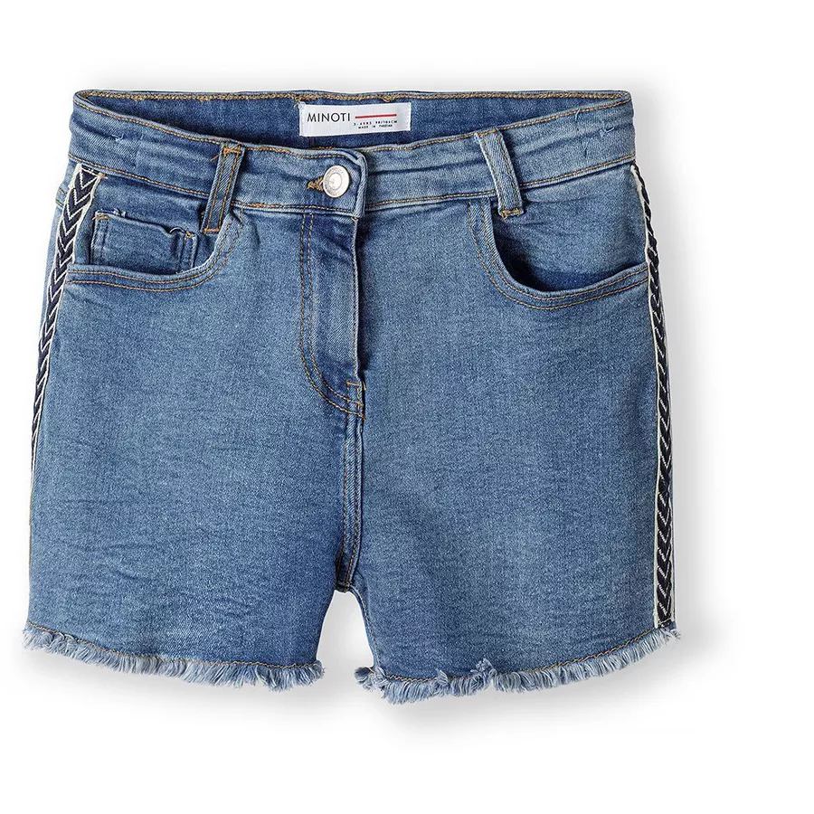 MINOTI Jeansshorts Denim-Blau