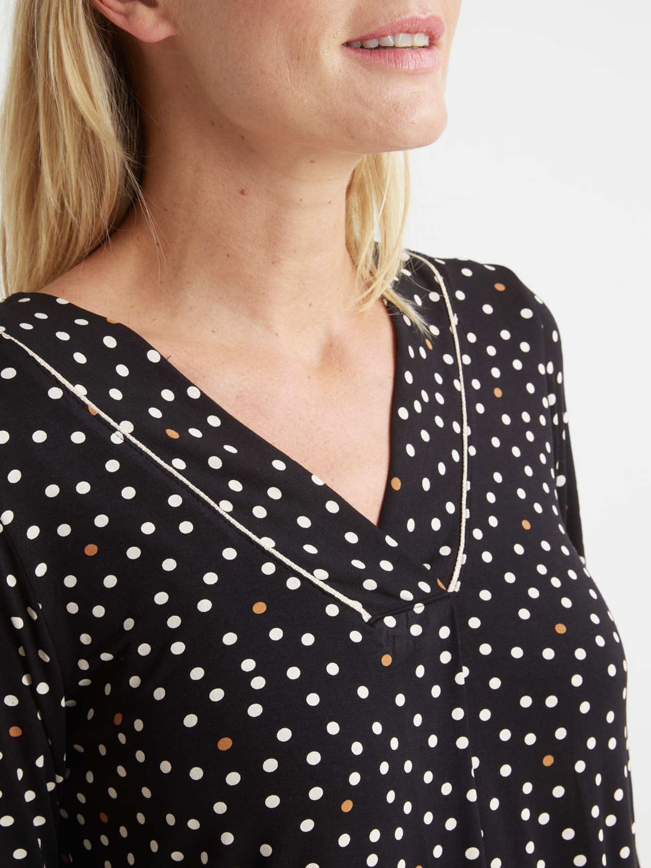 Tee-shirt tunique manches longues
