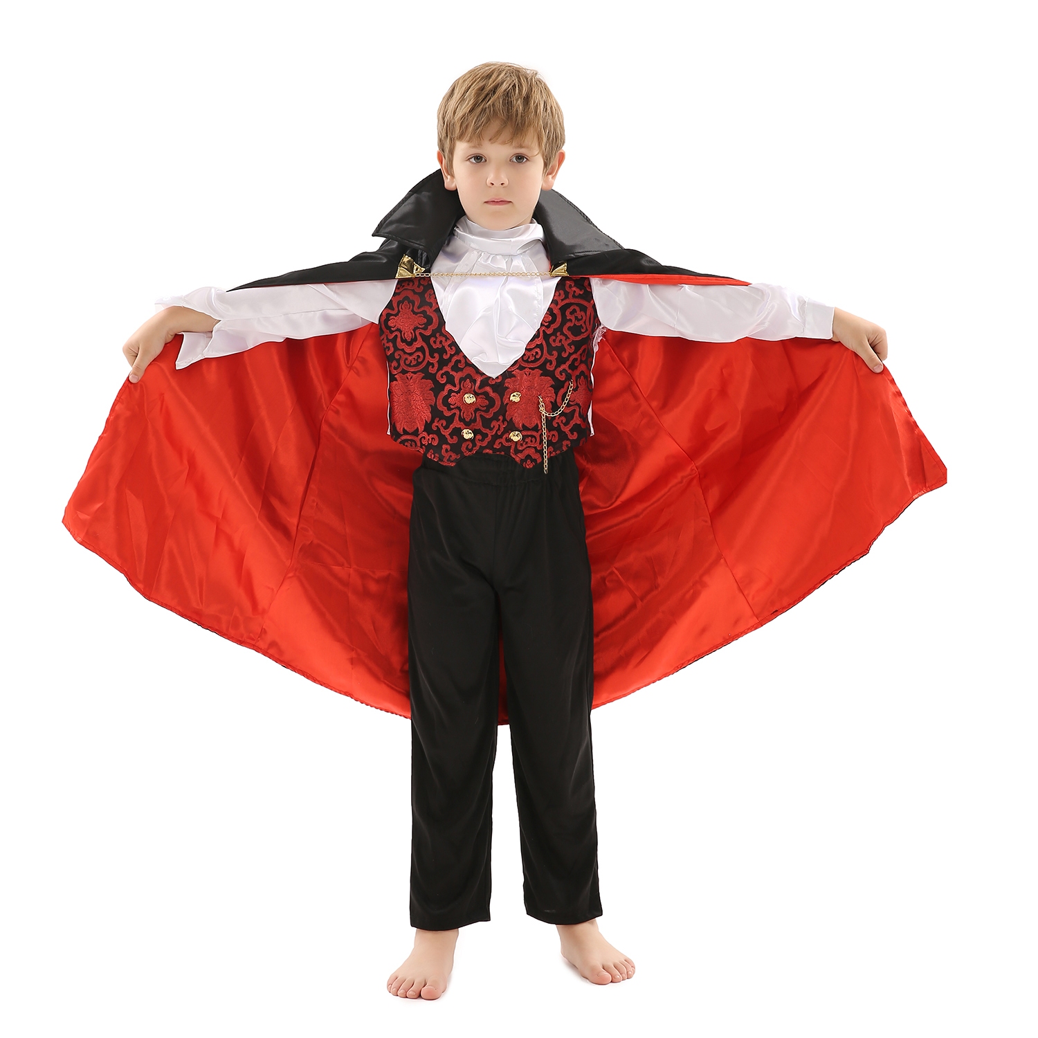 Kinderkostüm Dracula Grösse 128