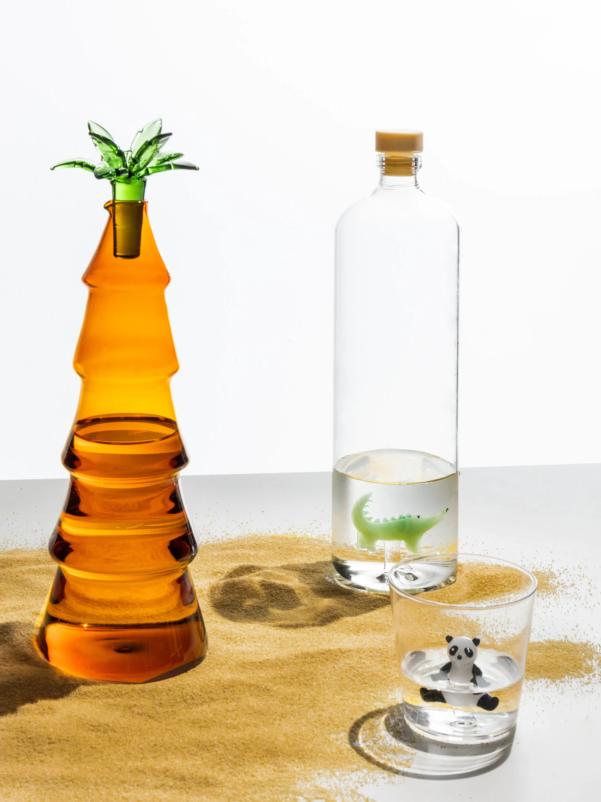 Handgemaakt borosilicaat glas Savannah