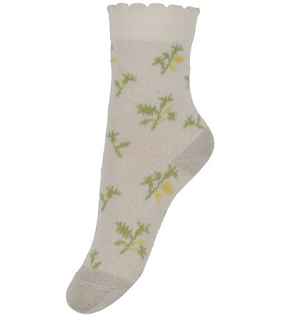 MP Socken - 3er-Pack - Thora - Cream/Rosa m. Glitzer