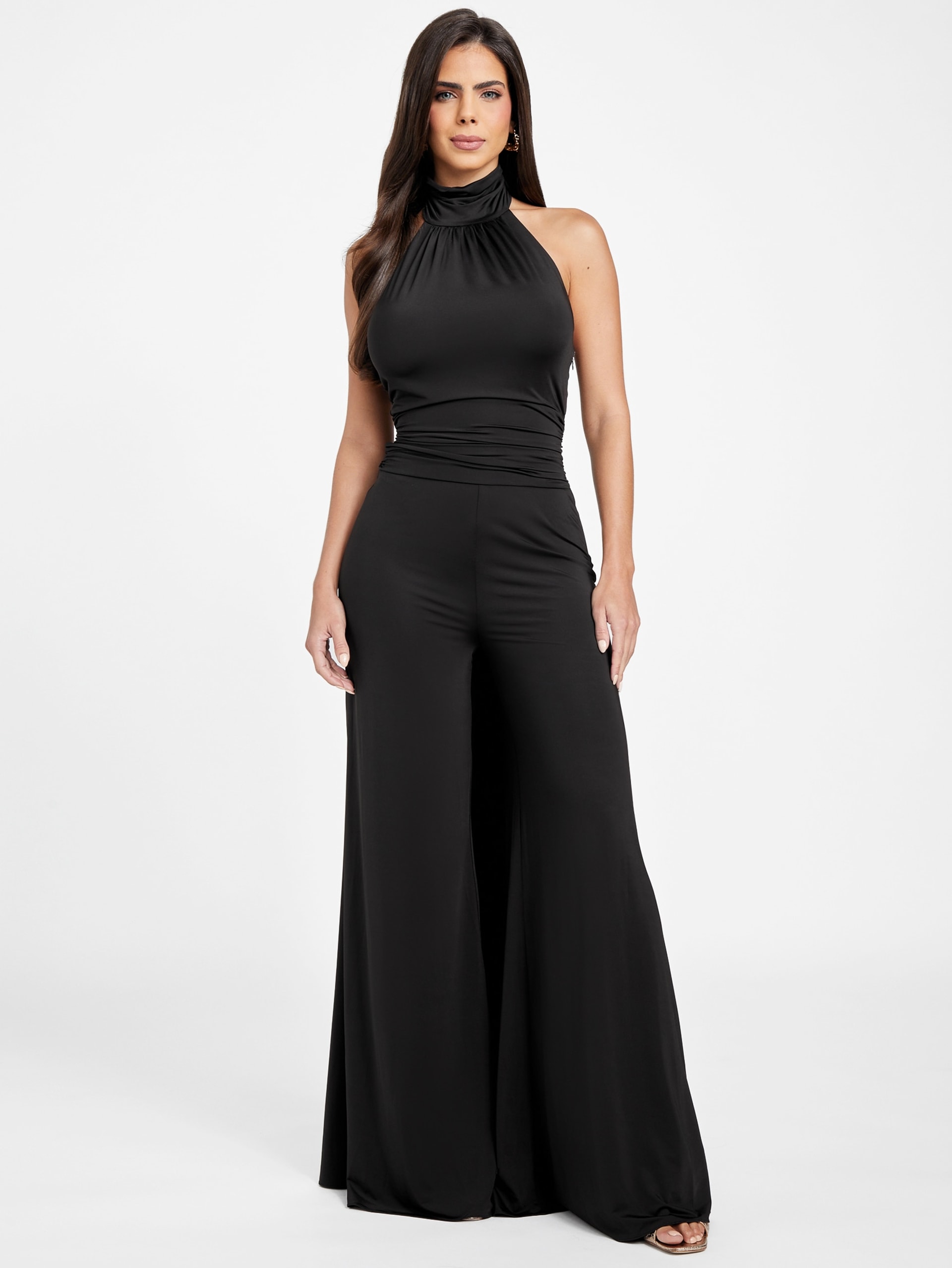 Macacão Olivia com decote halter