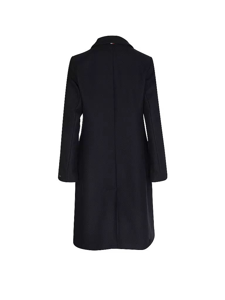 TOMMY HILFIGER Wollmantel dunkelblau