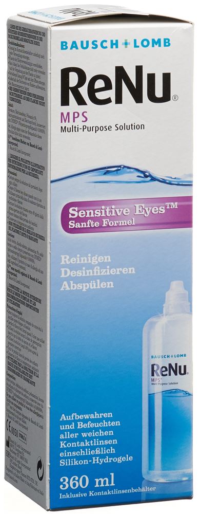 BAUSCH LOMB MPS Multi Purpose Solution<br>360 ml, Lösung