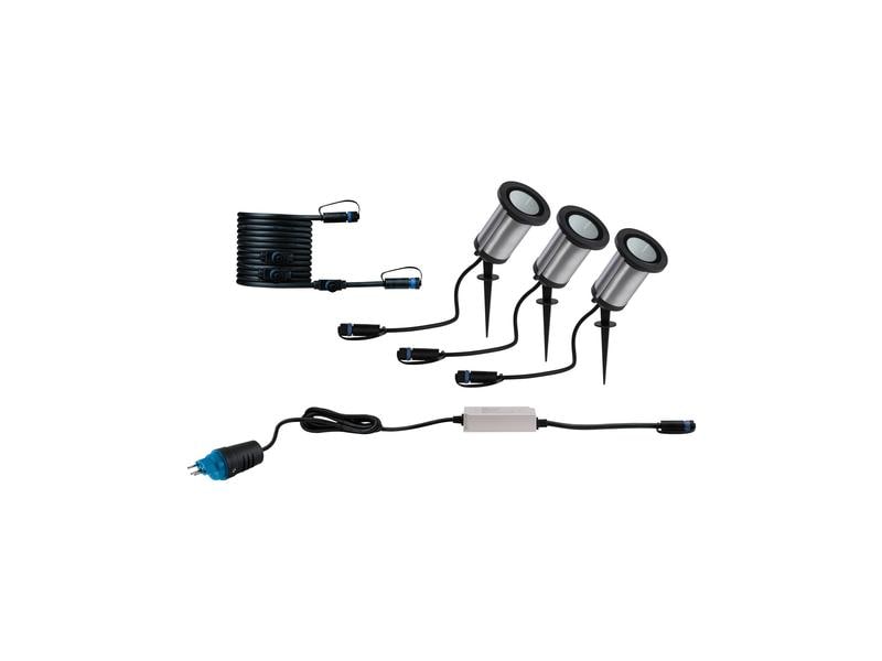 Paulmann Gartenspot Plug & Shine Classic 32° 3000 K, Basiss Spotleuchte für das Plug & Shine System