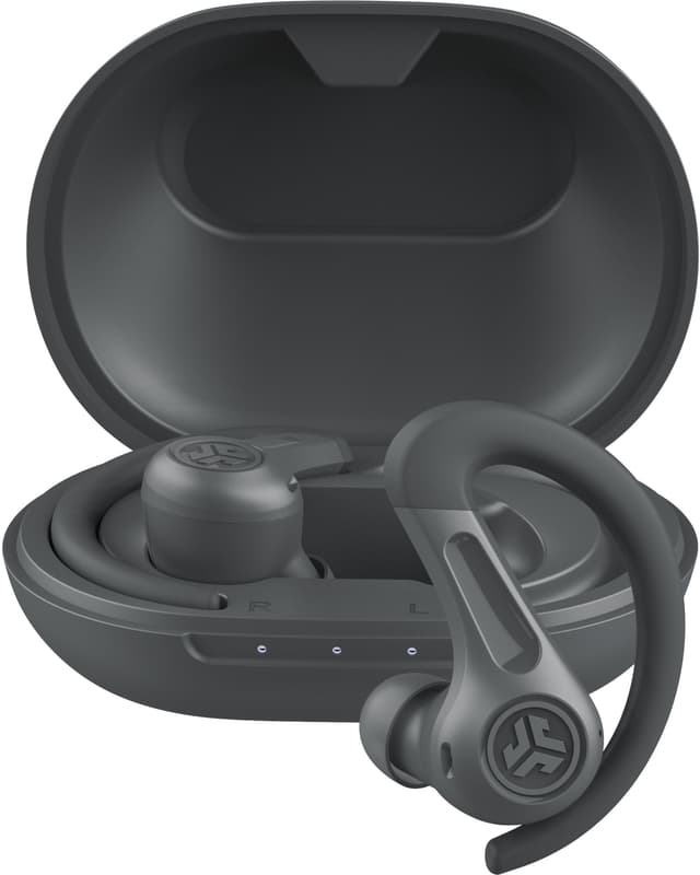 JLab JBuds Sport ANC 4 true wireless in-ear-høretelefoner (grafit)