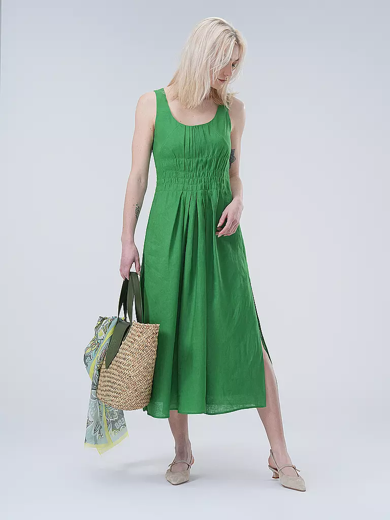 TORY BURCH Maxikleid grün