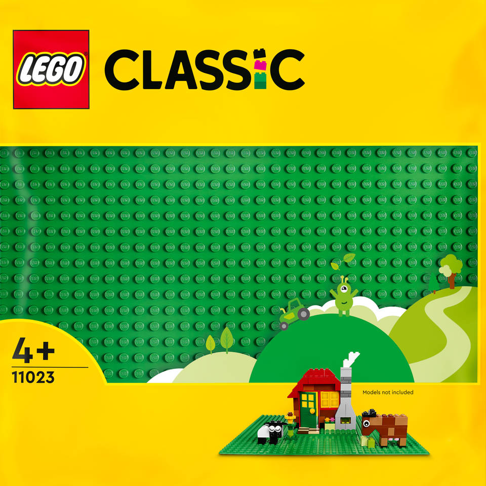 LEGO Classic groene bouwplaat 11023