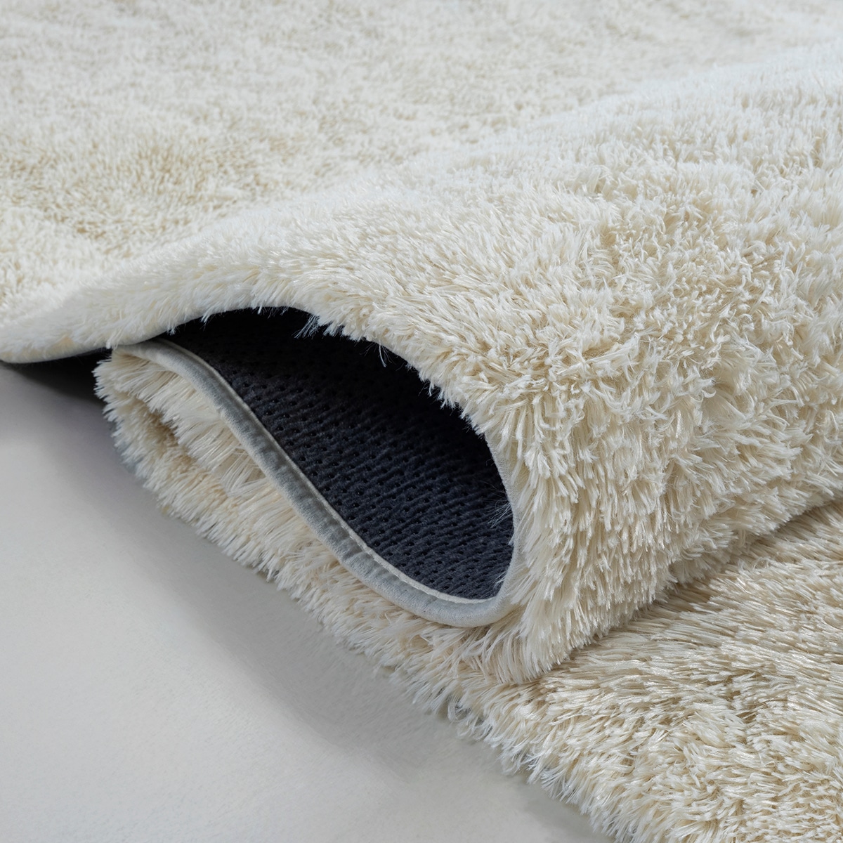 the carpet Teppich »Soft Shaggy« rund 35 mm Höhe Flauschiger Hochflor Teppich, Wohnzimmer, Anti-Rutsch Unterseite