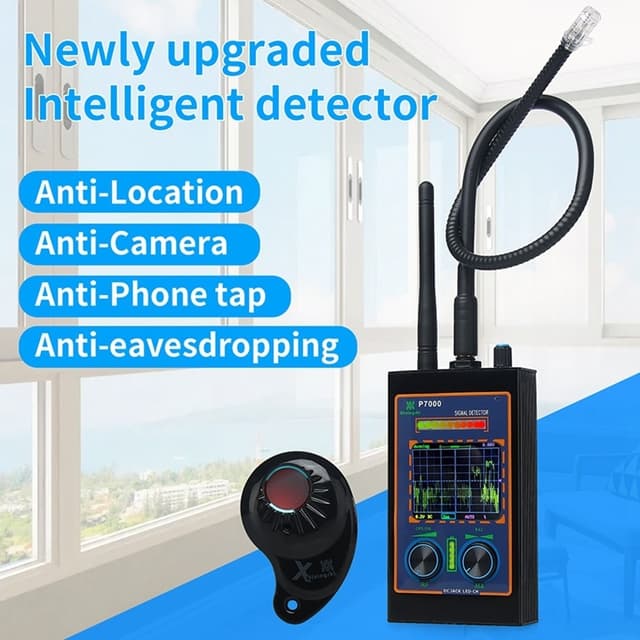 højfølsom trådløst RF-signal skjult kameradetektor Scan magnetisk GPS-locator