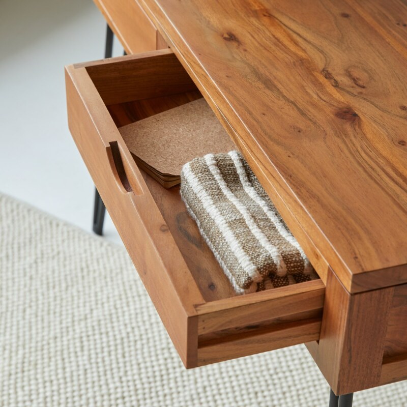 Console Bonnie en acacia massif
