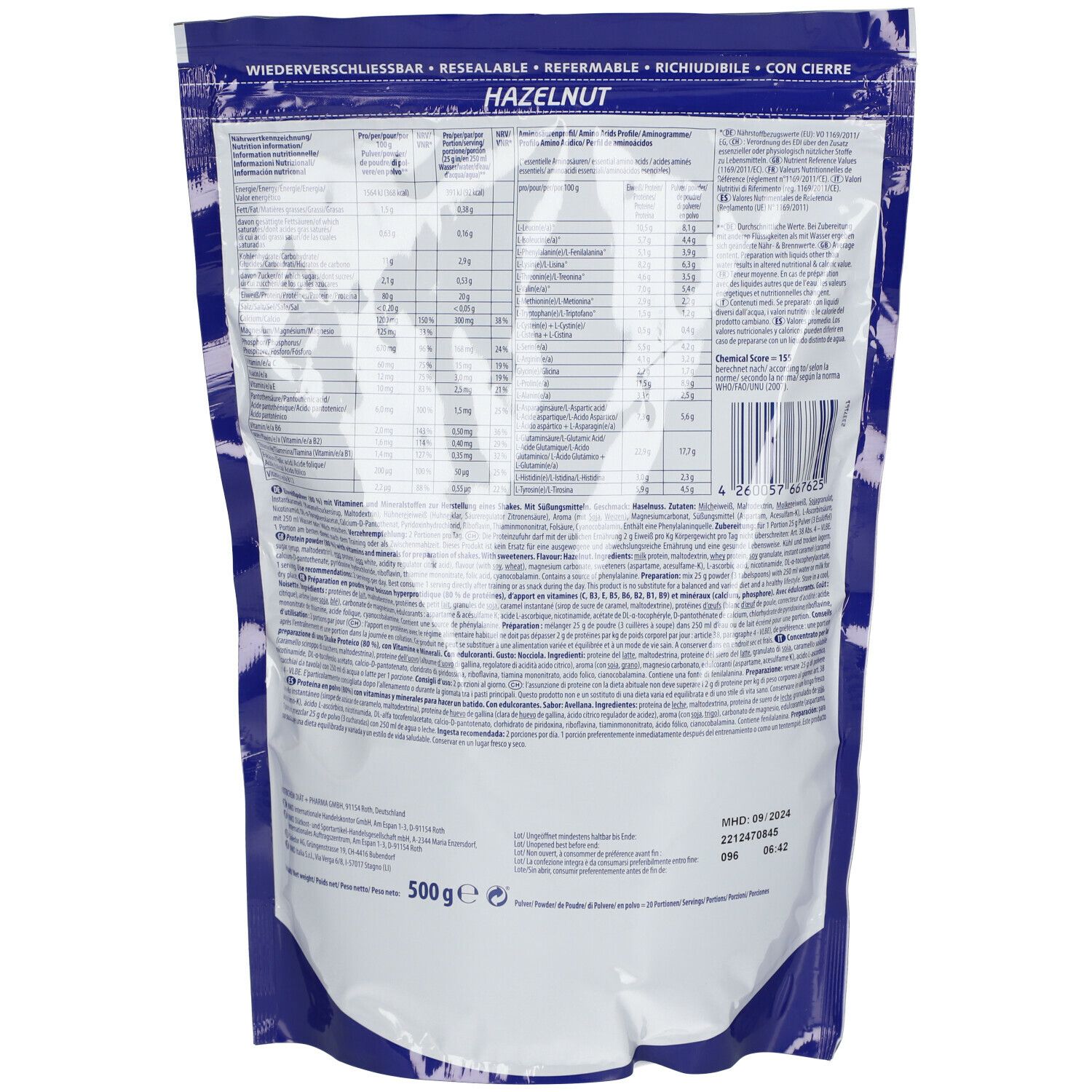 Inkospor Active Pro 80 Haselnuss