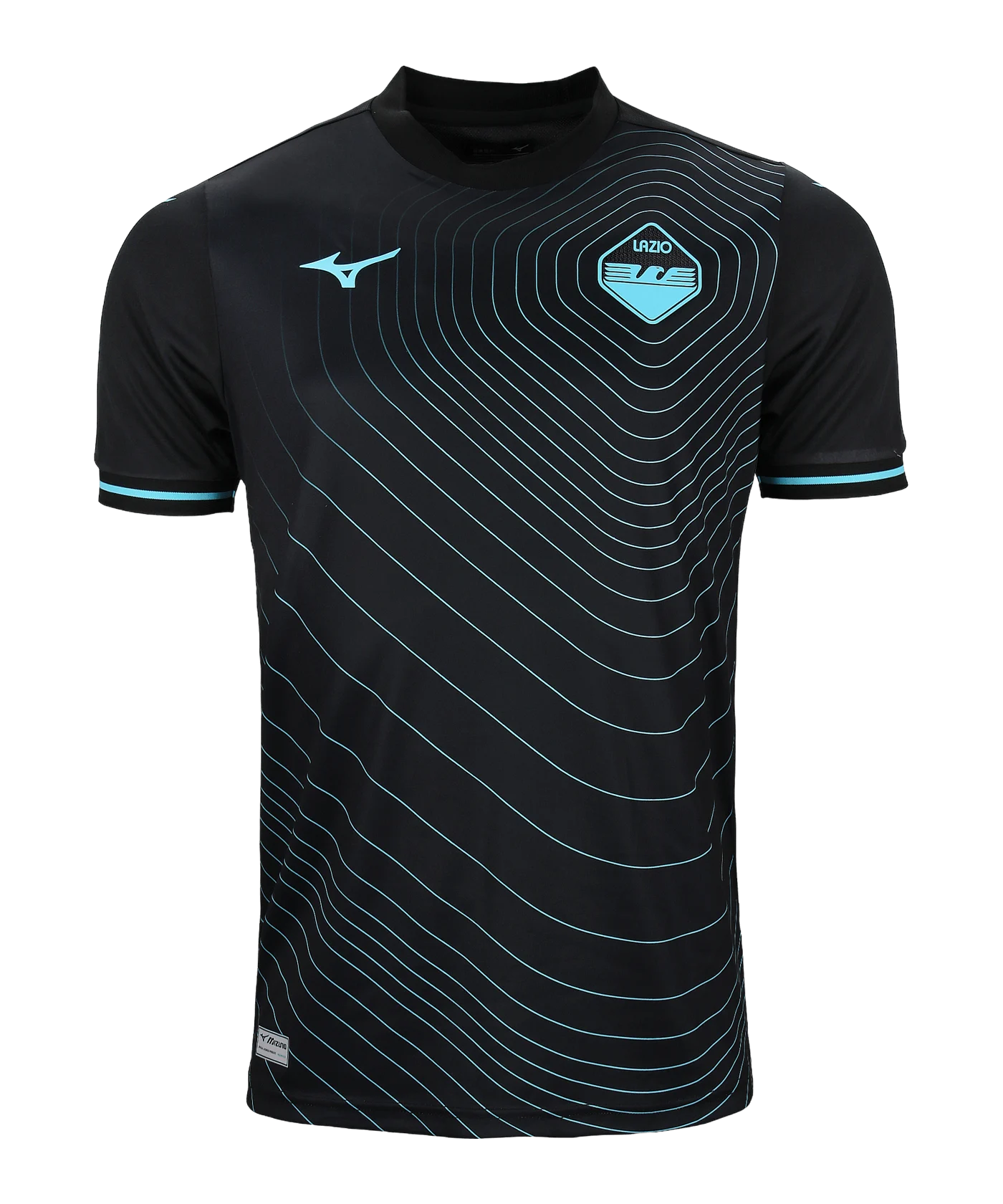 Mizuno Lazio Rom Trikot 3rd 2024/2025 Kids Schwarz F09