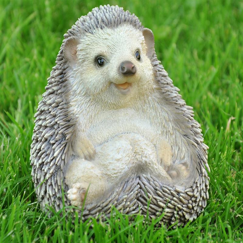 Dazikemo Dekofigur Gartenfigur Igel 12 x 11 cm