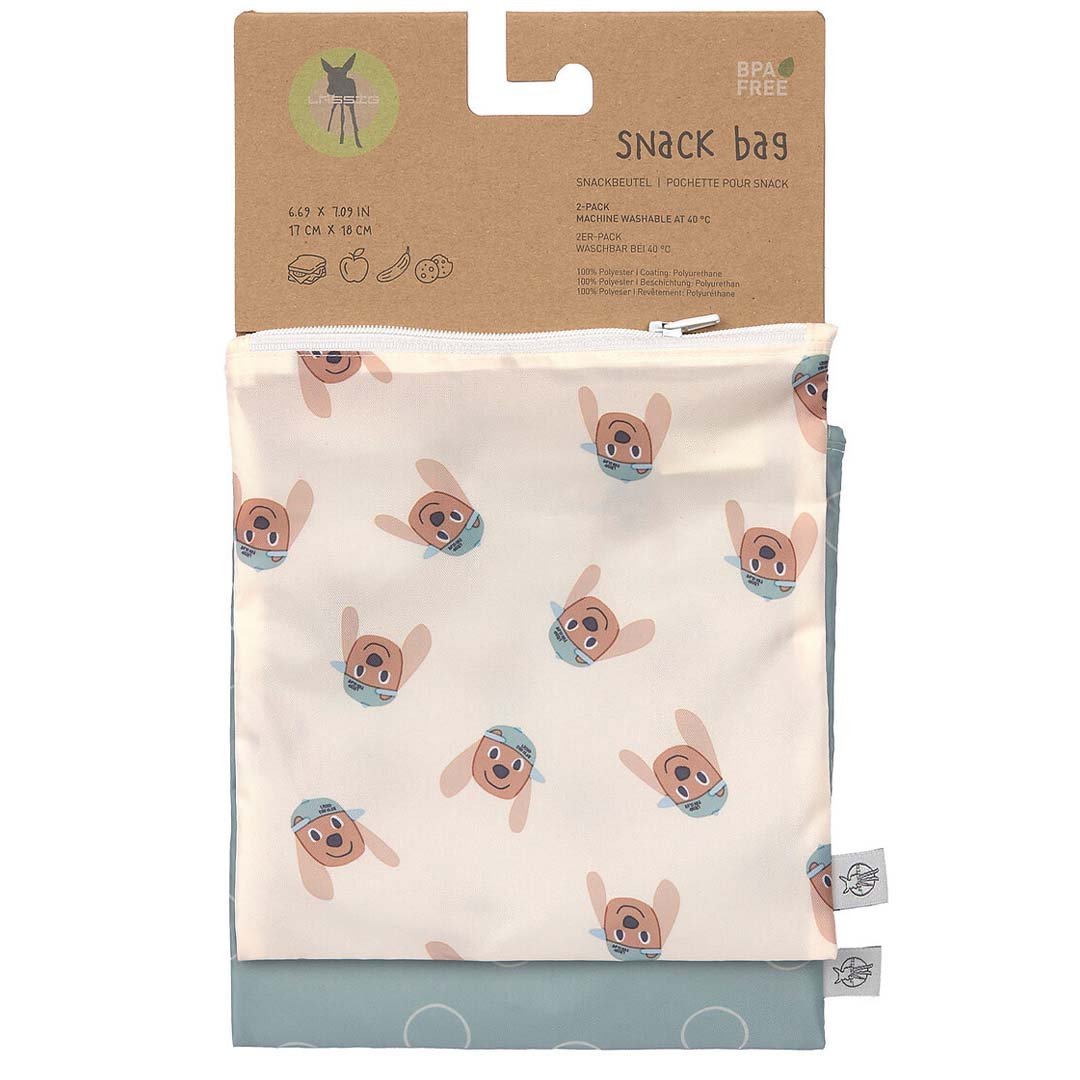 lässig herbruikbare zakjes tiny team dog - 2st