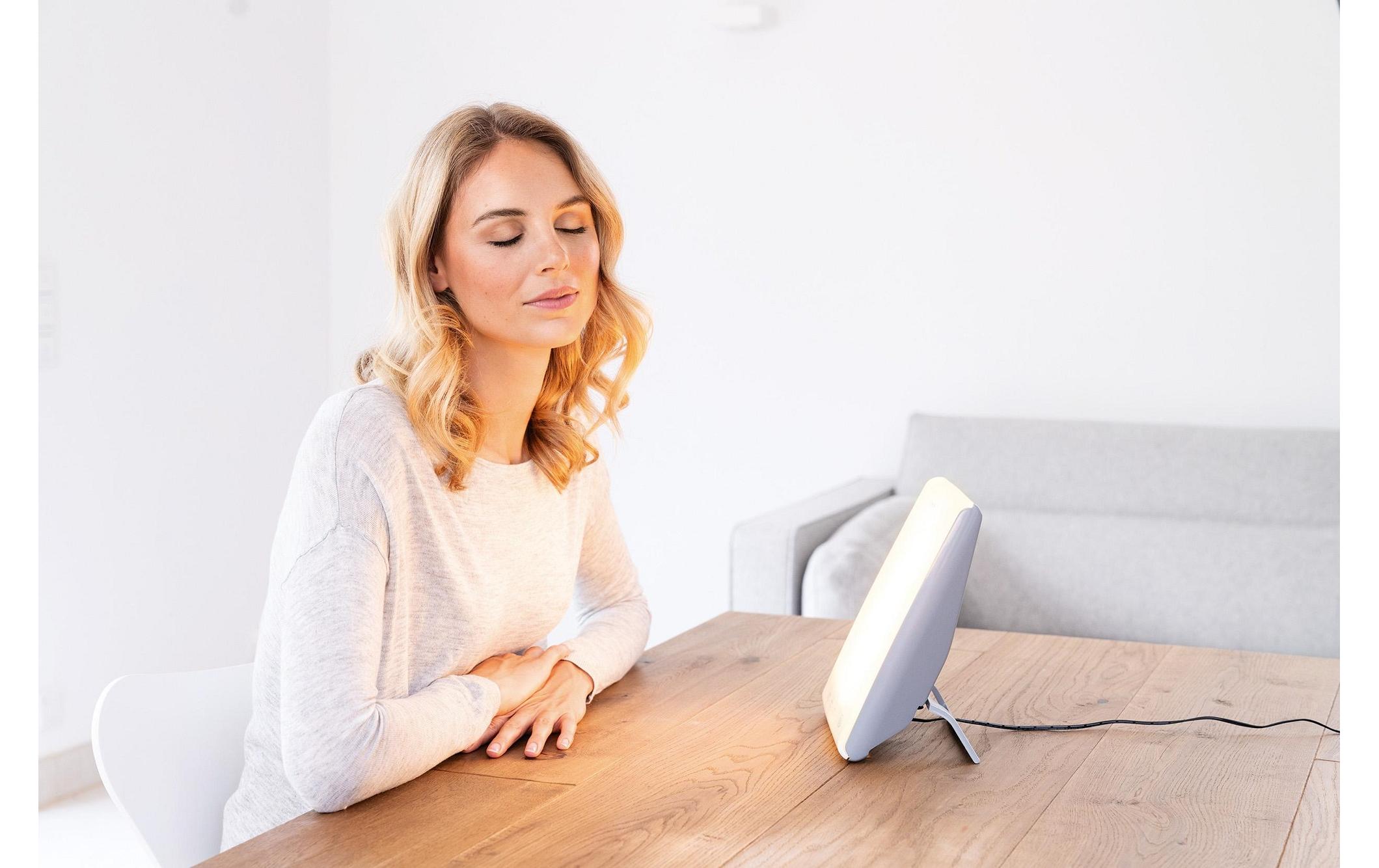 Tageslichtlampe TL 45 Perfect DayLichttherapielampe mit Touch Bedienung