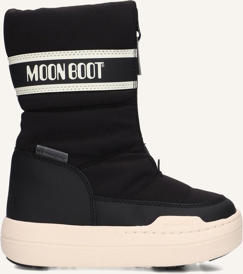 Moon Boot Jr Park Zip High Boots Kids Zwart