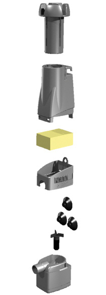 Eheim Zuignappen voor Skim 350 / Compact (1000/01/02)