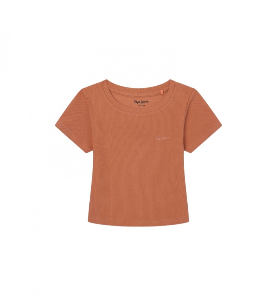 Camiseta laranja Pepe Jeans Gisbella