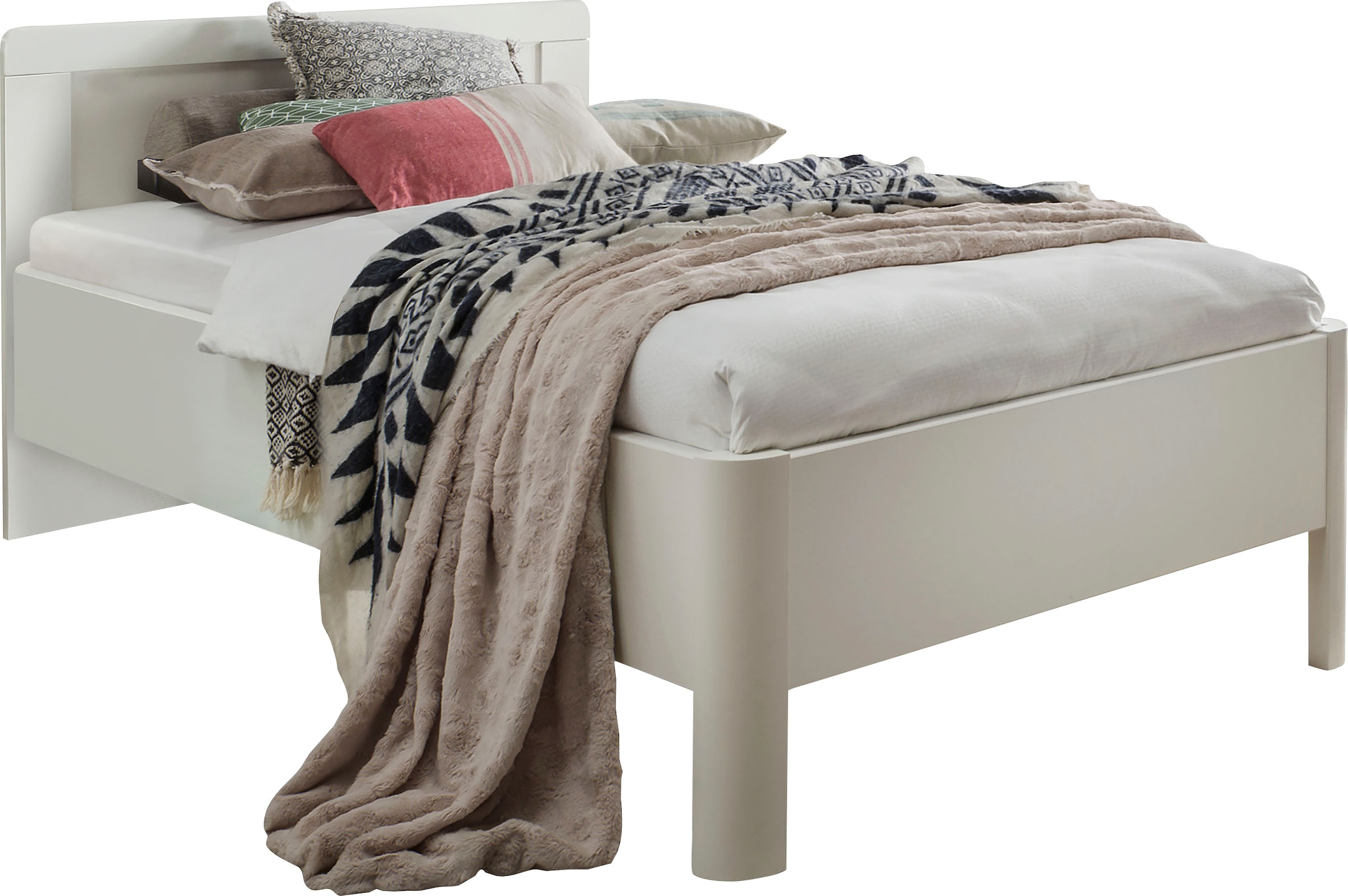 WIEMANN Holzbett »Bern, Bettgestell, Bettrahmen, für Schlafzimmer« 4-fache Liegehöhenverstellung, MADE IN GERMANY,  verschiedene Grössen und Farben, in Komforthöhe