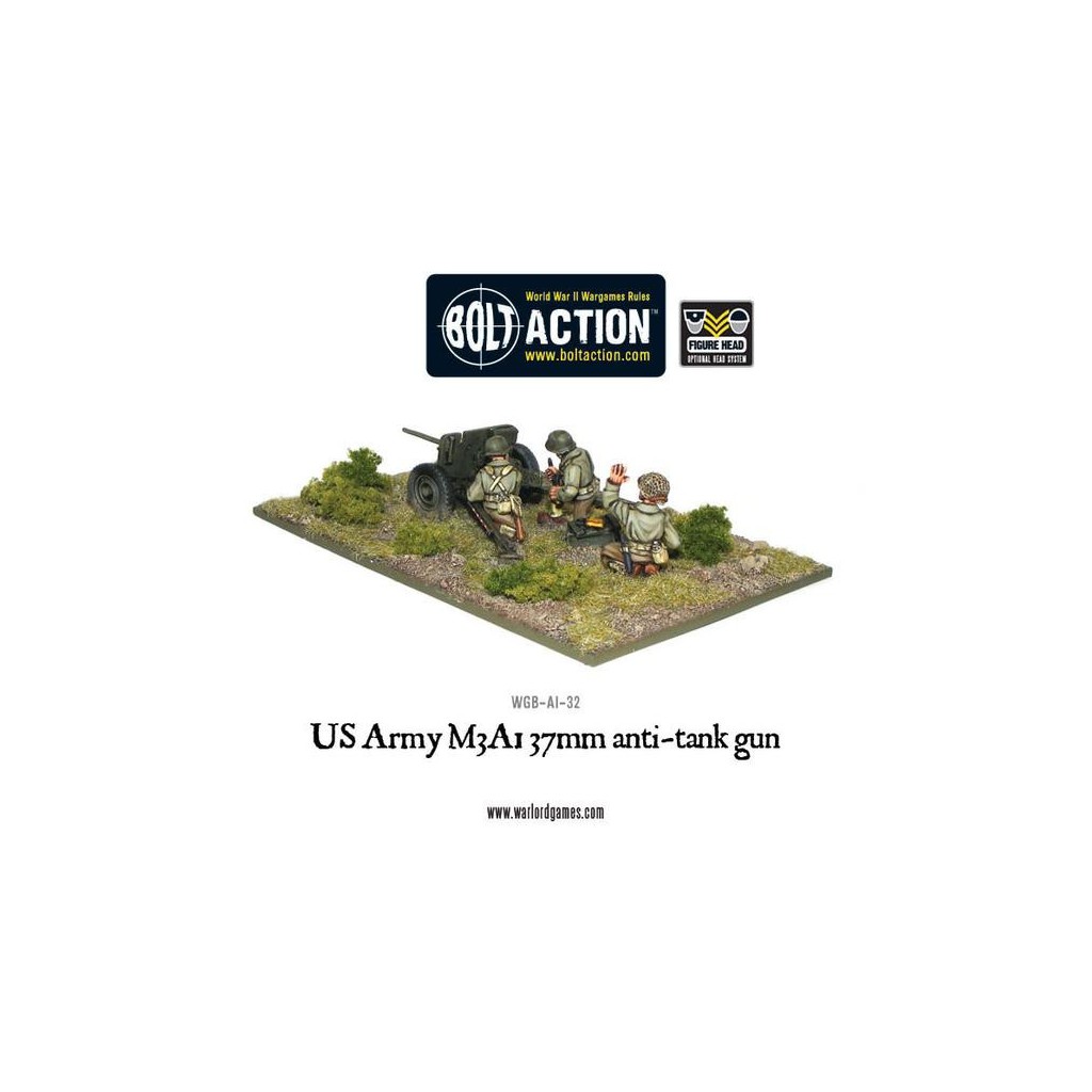 Bolt Action - US Army 37mm Anti-tank Gun