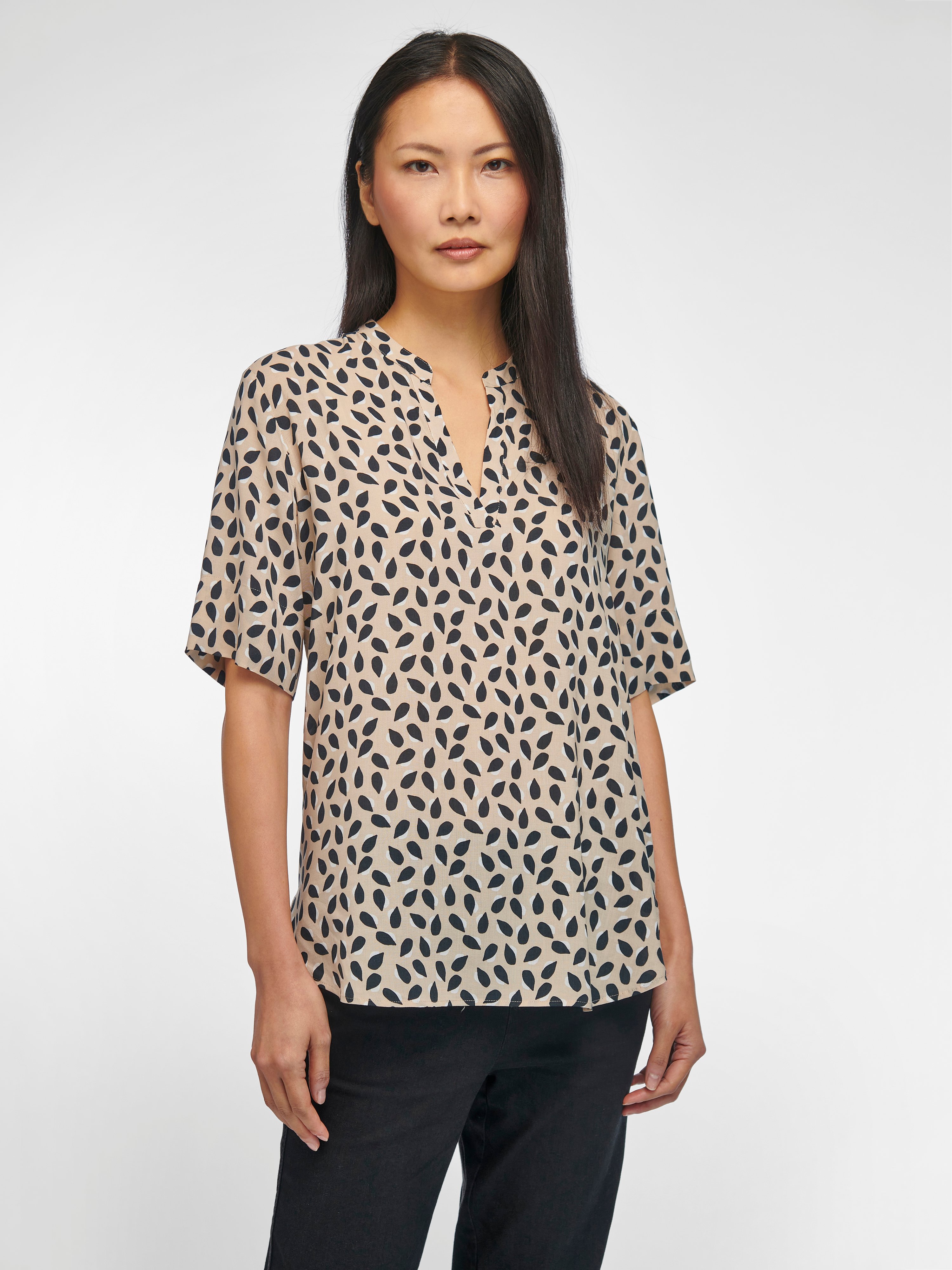 Bluse mit 1/2-Arm