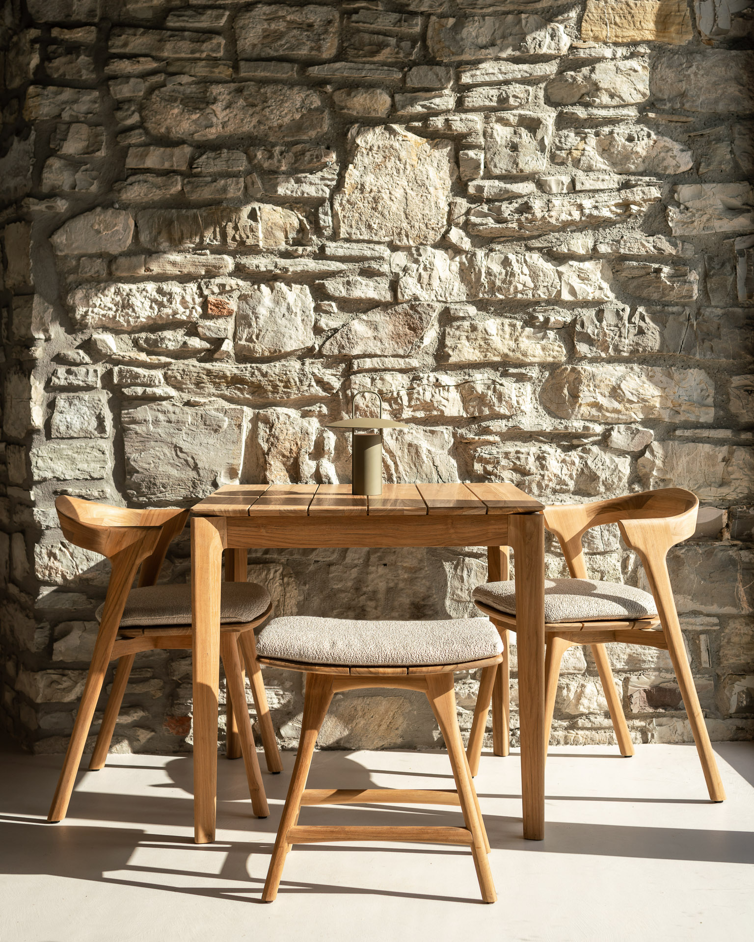 Teak Osso tuinkruk 45