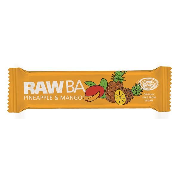 Barra Raw De Ananás E Manga Bio