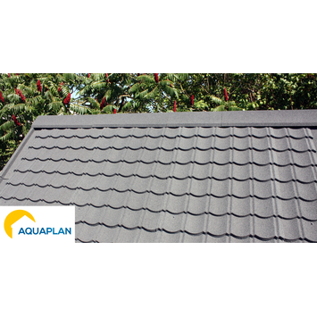 Aqua-Plan Aqua-pan dakpanplaat metaal antraciet 1 m²