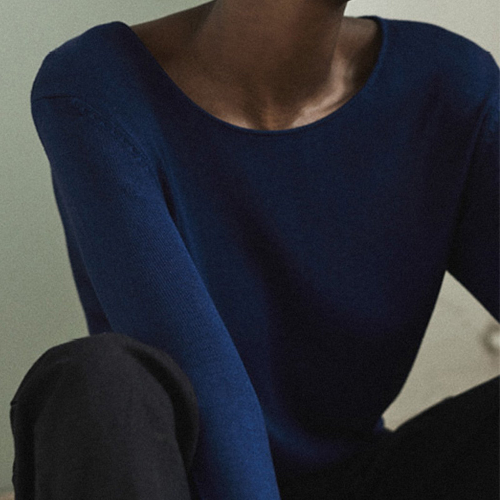 Bambus Sweater navy
