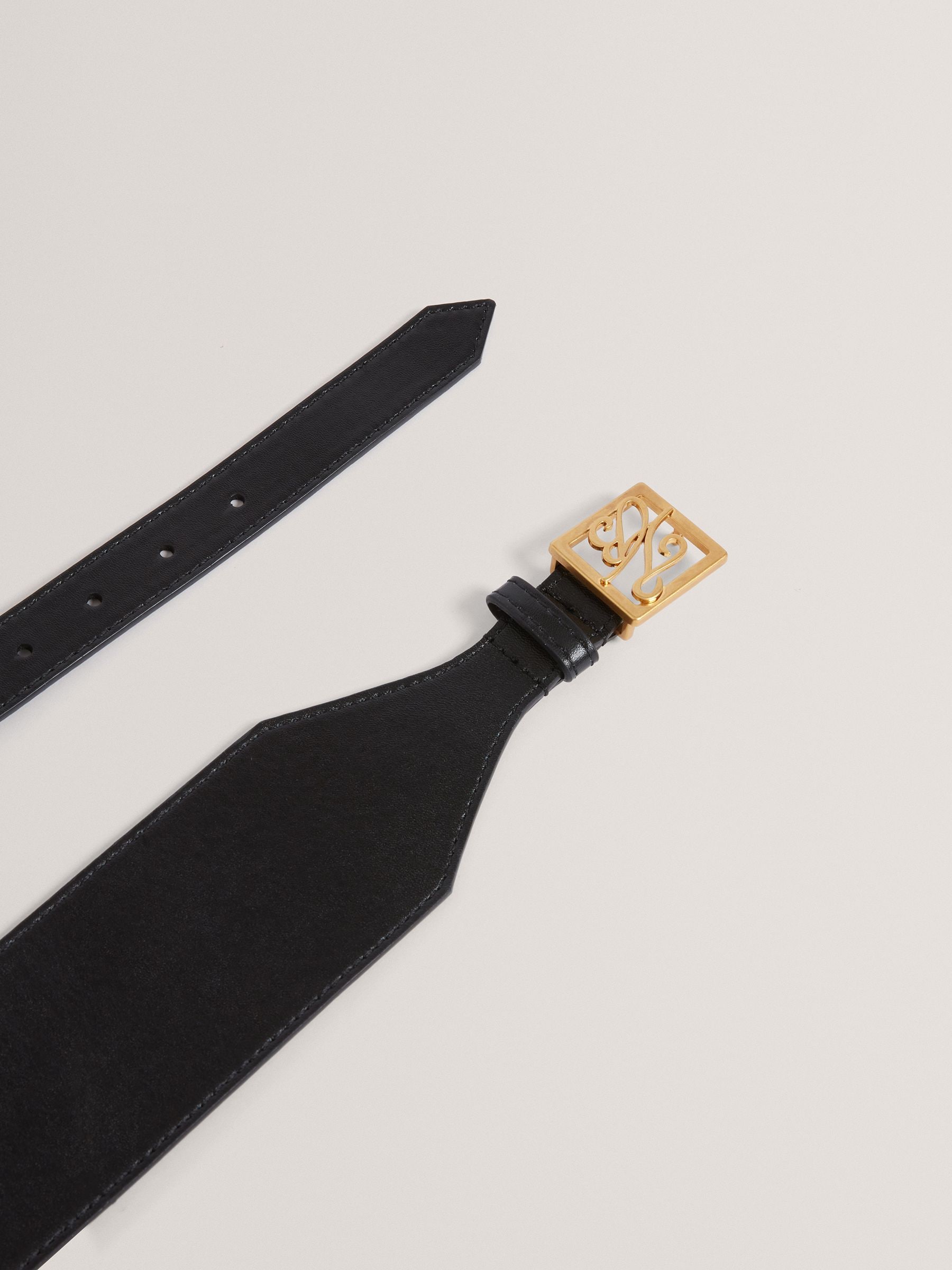 Ted Baker Aniikaa - Script Leather Waist Belt