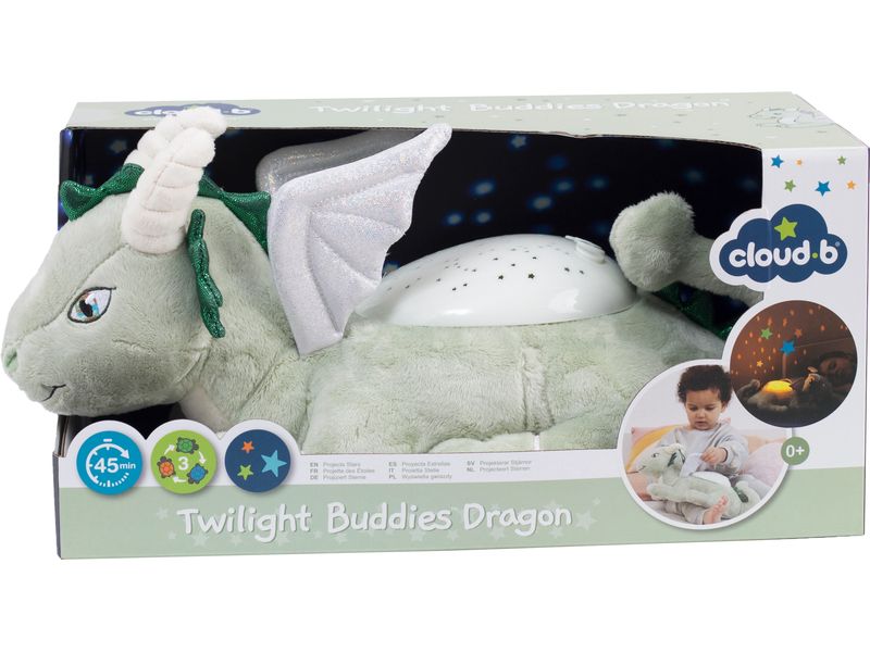cloud b Projektor Twilight Buddies Drache Ultra-kuscheliger Freund für Kinder