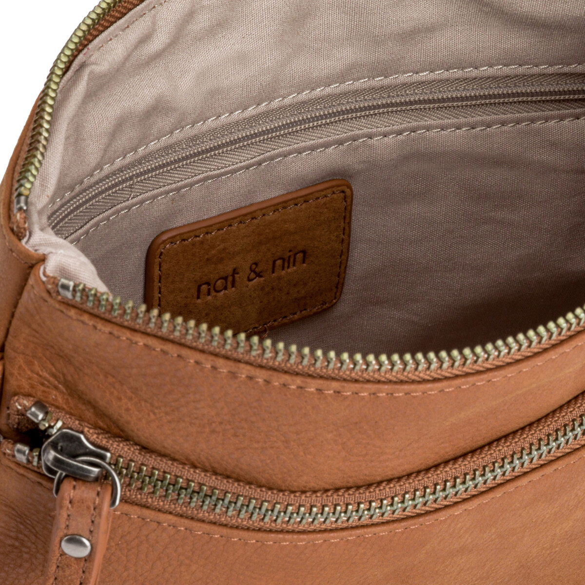 NAT & NIN<br>Bolsa de couro Vicky