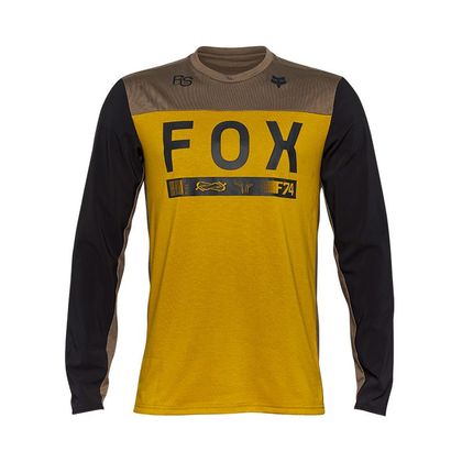 Maillot enduro Fox RANGER 2025 - Jaune / Noir