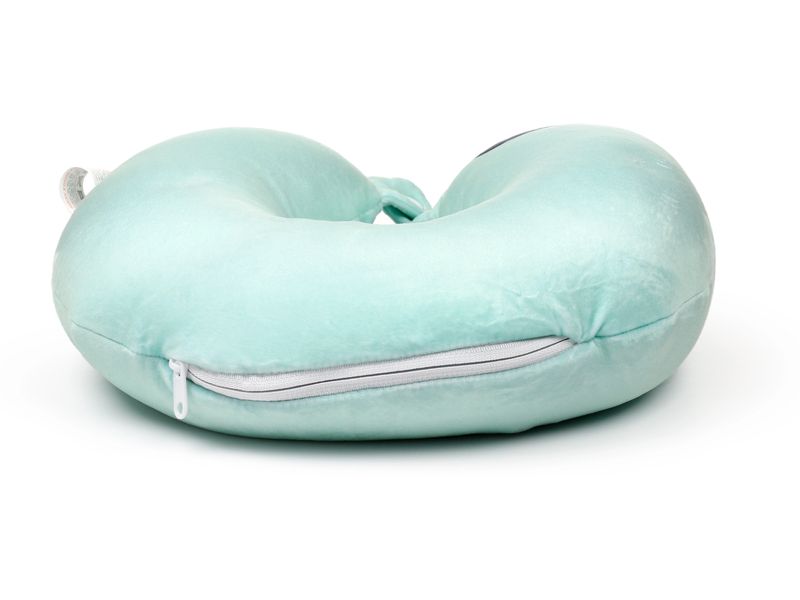 Sombo Reisekissen Plüsch 2 in 1 Pinguin Plüsch Memory Foam Reisekissen