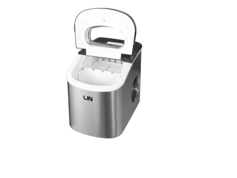 Isterningmaskine LIN ICE PRO-S12 sølv