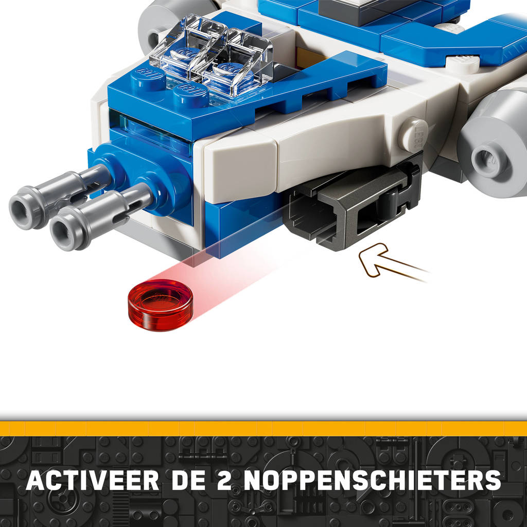 Star warsThe Clone Wars Captain Rex Y-wing microfighter Bouwbaar Speelgoed 75391