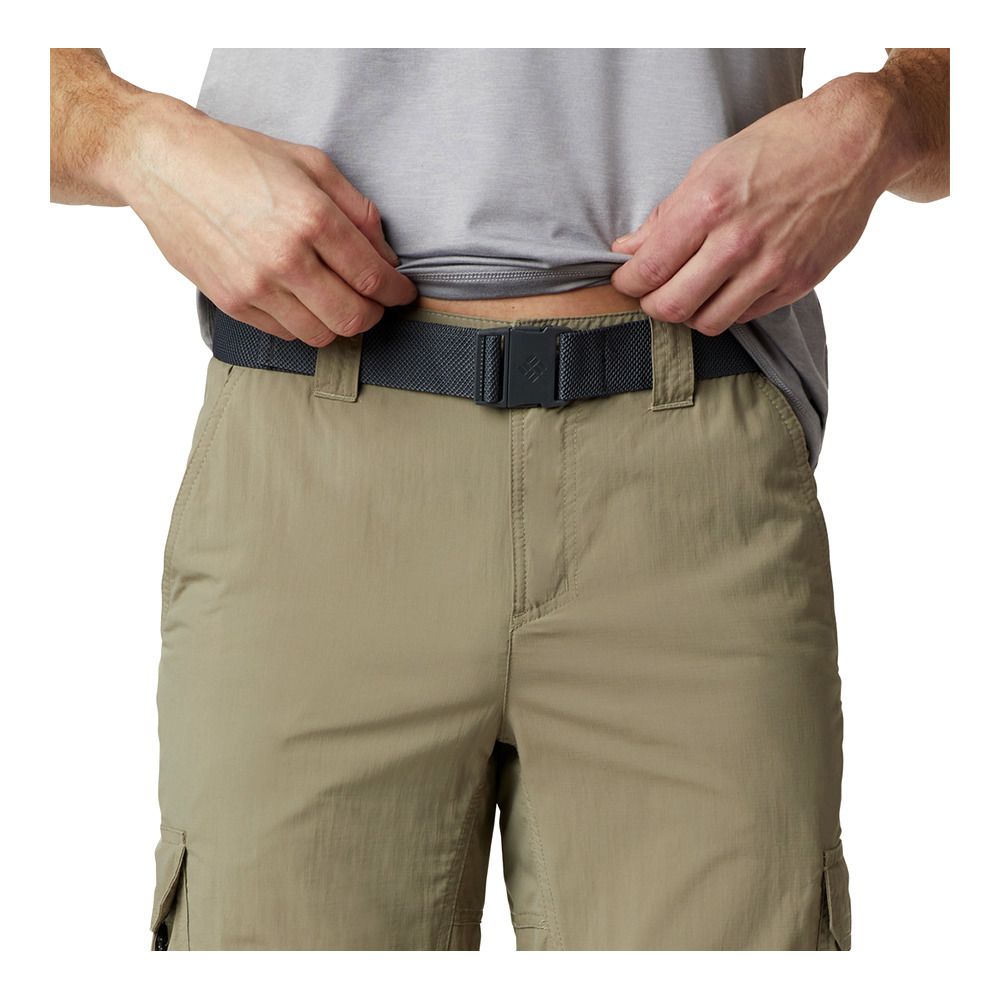 Columbia SILVER RIDGE II - Pantacourt Homme tusk
