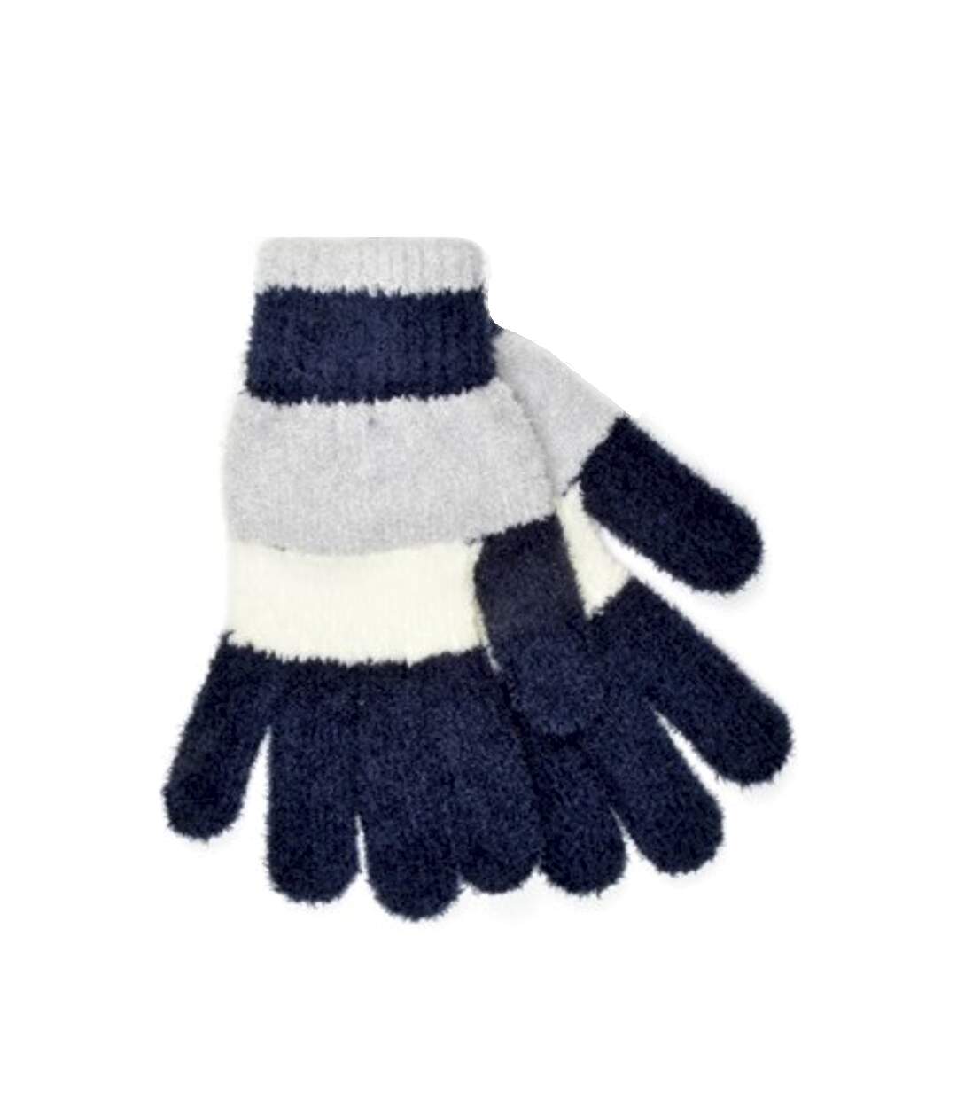 Gants - Femme (Gris/bleu marine/blanc) - UTUT504