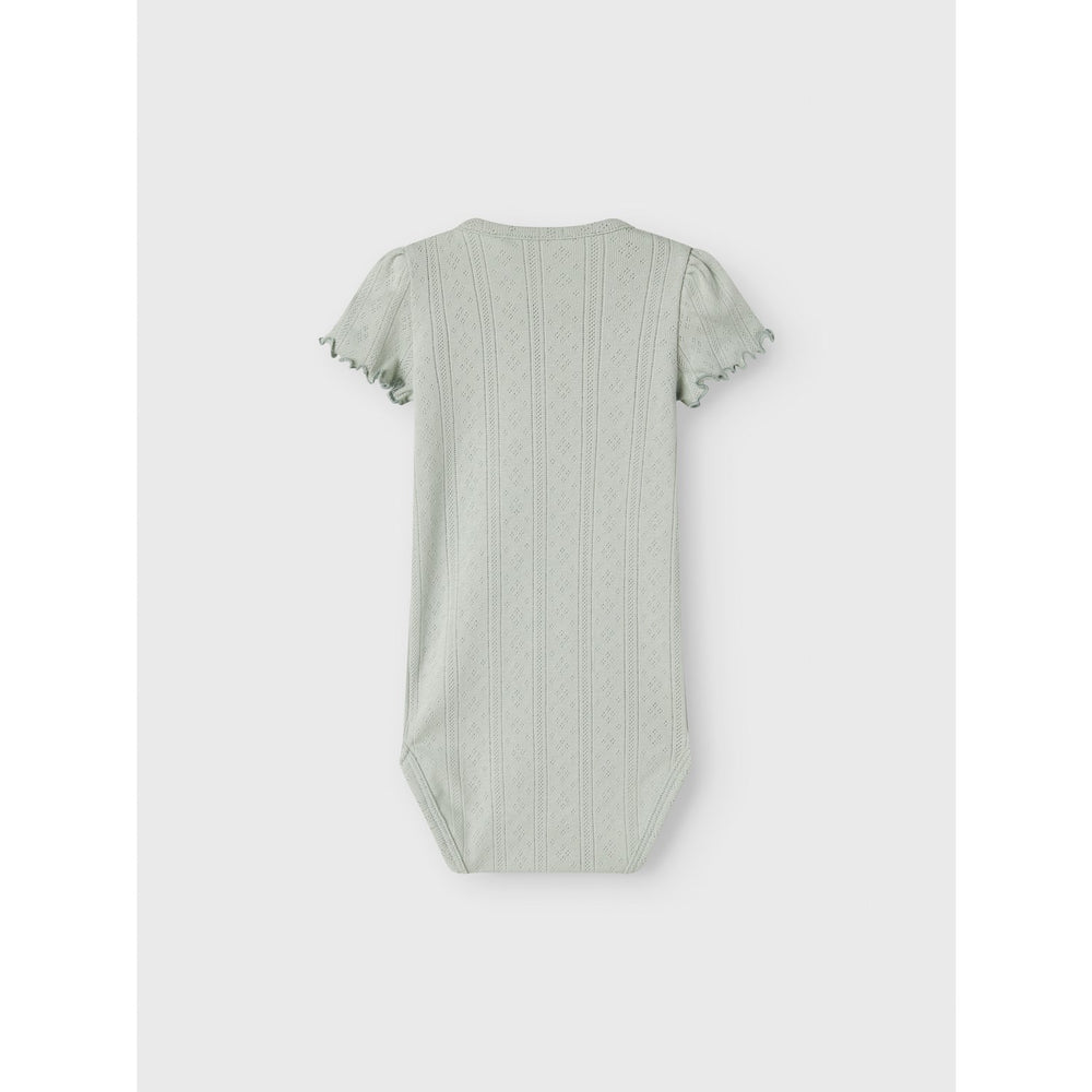 Køb Name It Aqua Gray Jsilke Body