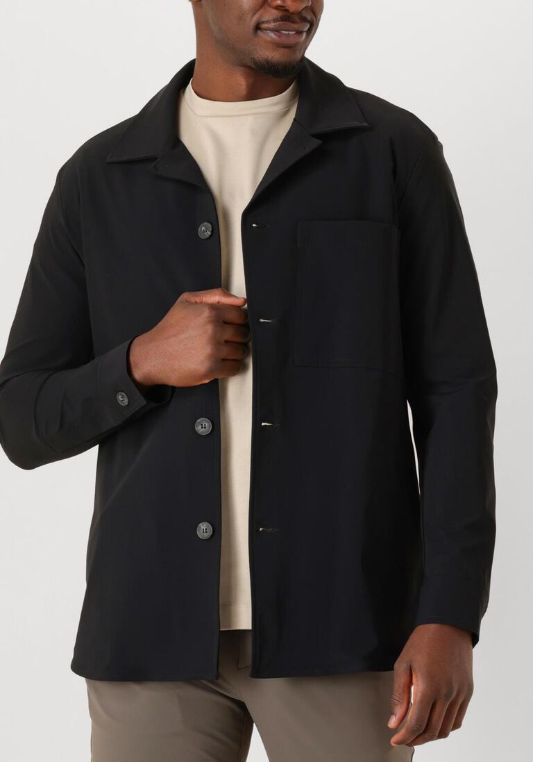 zwarte ferilli overshirt worker jacket