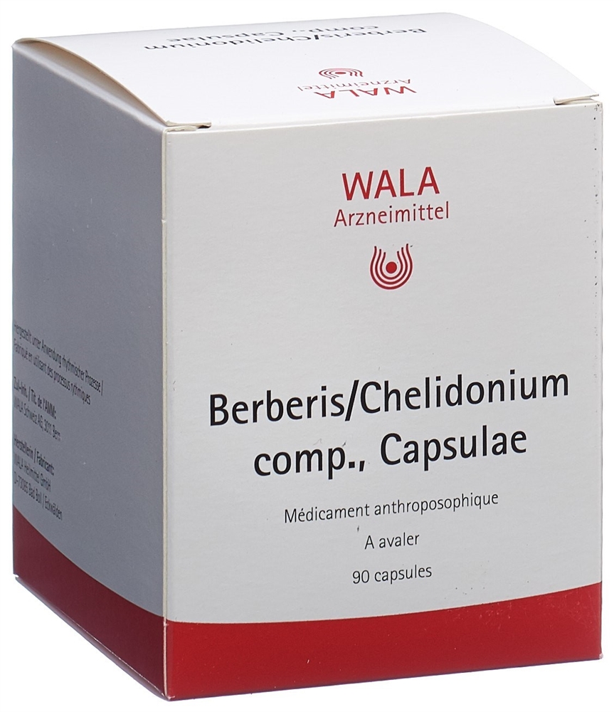 WALA Berberis/Chelidonium comp.<br>90 Stück, Blister, Hartkapsel
