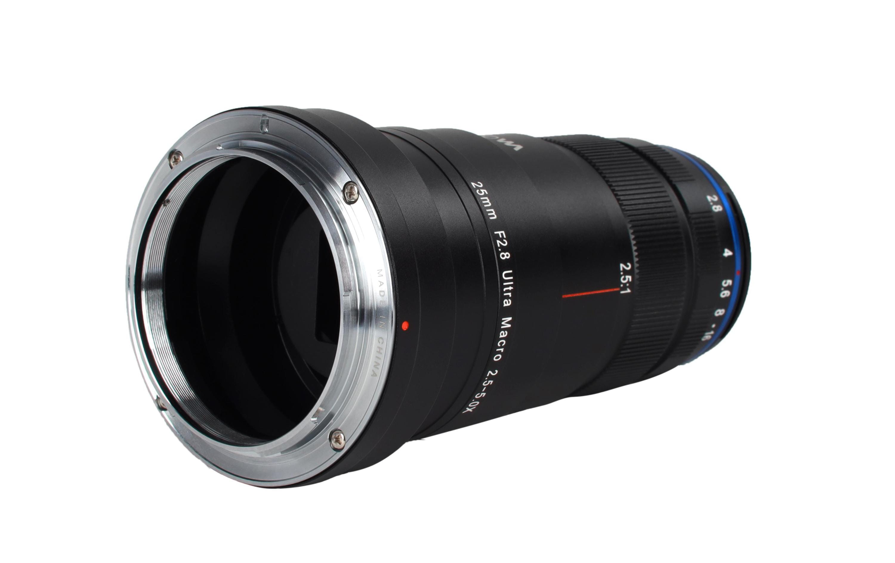 Festbrennweite 25 mm F/2.8 2.5-5x UltraMacro – Nikon Z<br>Kompaktes und vielseitiges Makroobjektiv mit hoher Vergrößerung