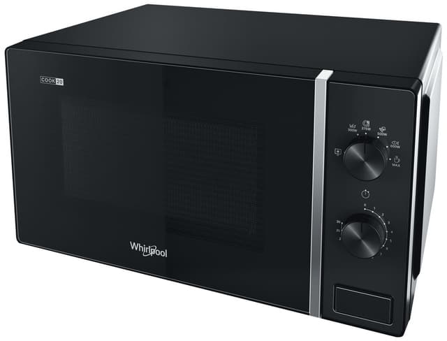 Whirlpool fritstående mikrobølgeovn MWPS101B (sort)