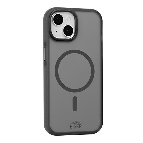 iPhone 15 MagSafe Blizzard Case GRS Schutzhülle aus Recycelten Materialien (EGCA00852) - Schwarz