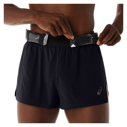 Short splité Asics Metarun Noir Homme