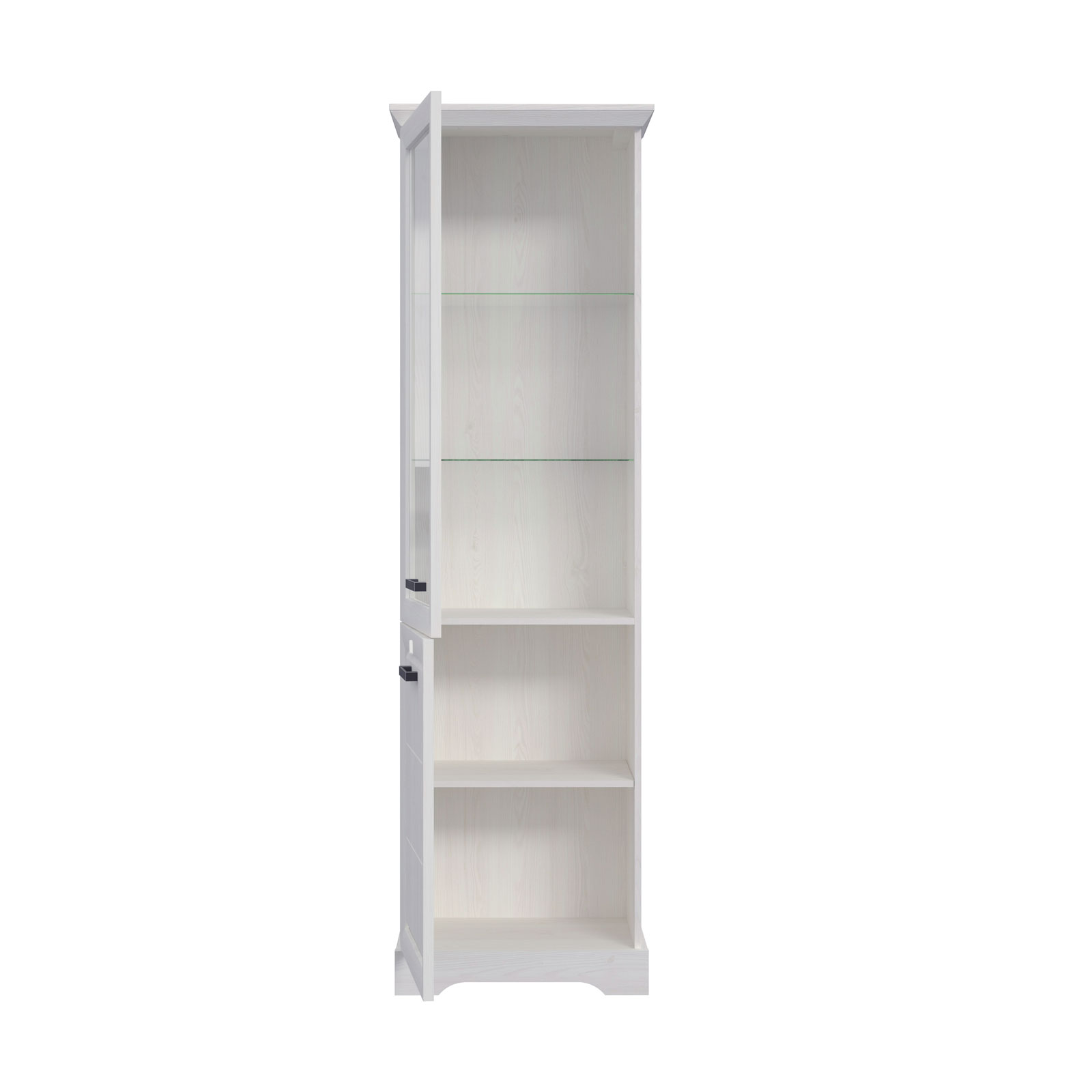 Standvitrine - Sibiu Lärche - 204 cm hoch