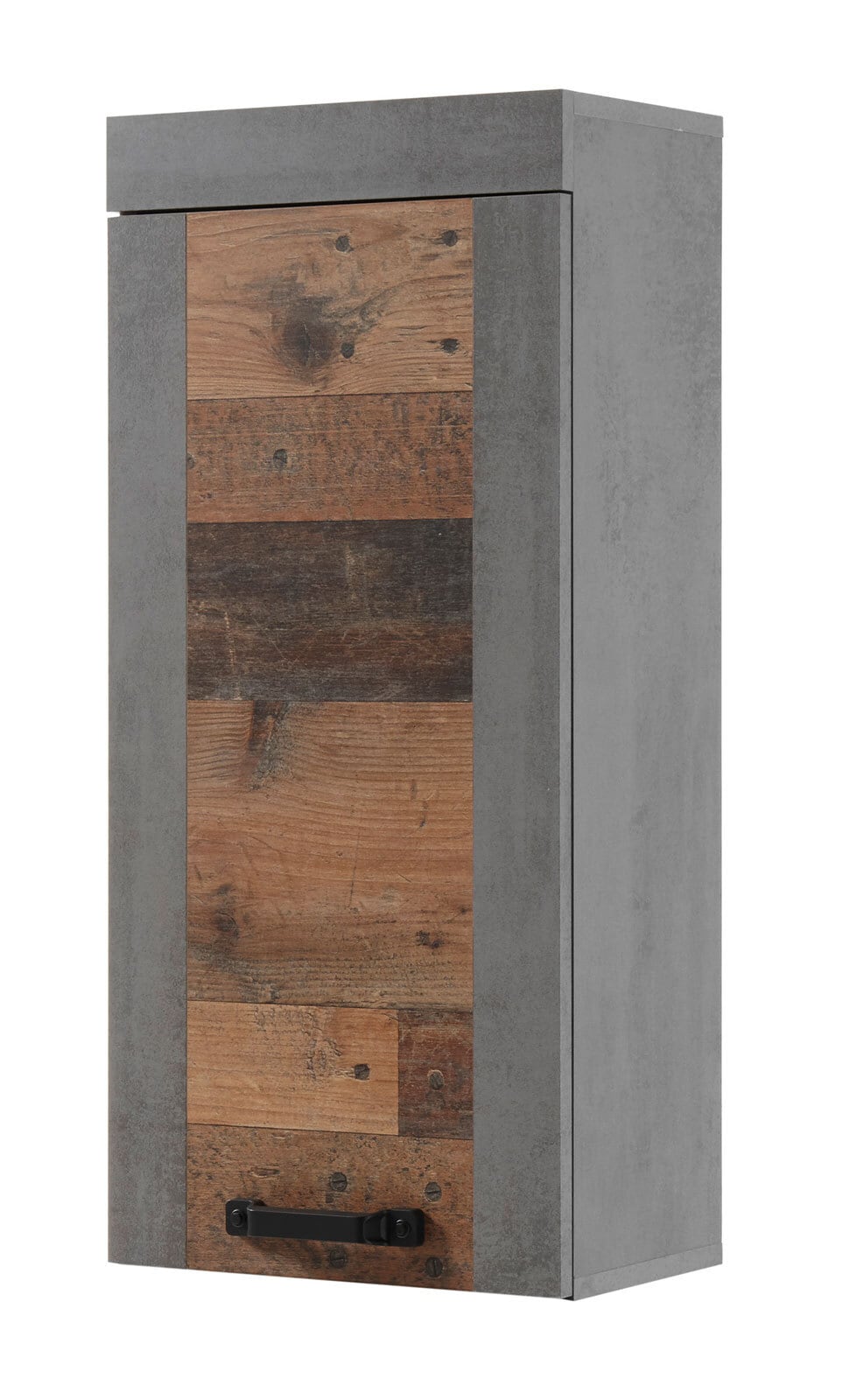 Hängeschrank Indiana Old Wood/Betonoxid 36 x80 x 31 cm