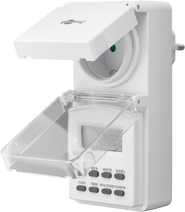 Sett med 2, digital timer IP44