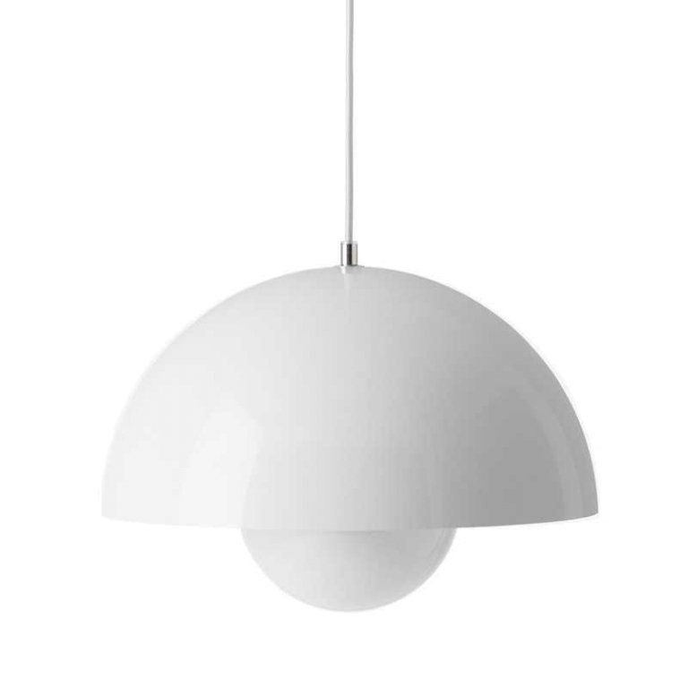 &tradition FlowerPot VP7 hanglamp Ø37 mat wit